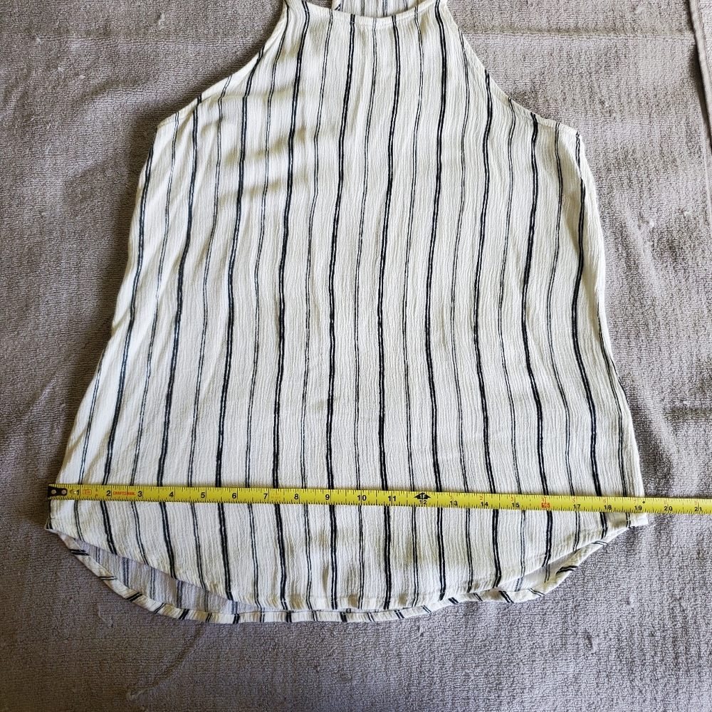 FINAL MARKDOWN- Final Touch Striped Racerback Tank - Picture 8 of 8